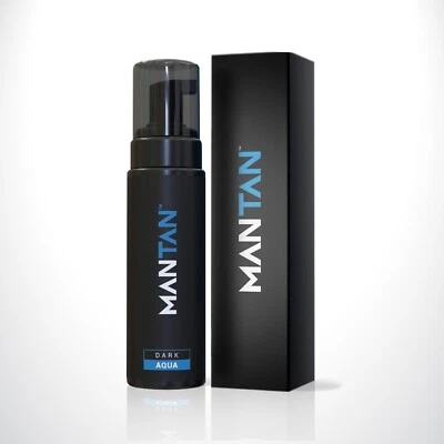 MANTAN™ DARK Self Tan For Men | Fake Tanning Bronzing Mousse Foam | MAN TAN