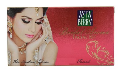 Astaberry Bridal Aroma Facial Kit Normal Skin Type For Women Colour Grey 30 Gm