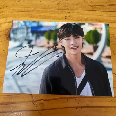 Mr.Plankton Woo Do-hwan Autographed Signed Photo Autographs 5*7 K
