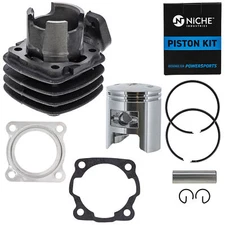 NICHE 50cc Spree Cylinder Piston Gasket Kit Honda Elite SB50 13115-147 1984-1990
