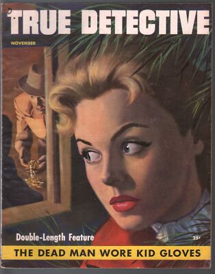 MAG: True Detective 11/1953-MacFadden-Good Girl Art-DL Cahmpion-pulp crime-FN