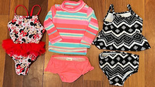 Minnie Mouse Carter's Bathing Suit Lot Girl Size 6m 9m 12m One Piece Tankini