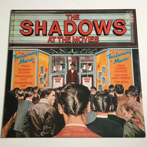 The Shadows - The Shadows At The Movies LP Vinyl Record - MFP 50347  EX/EX - Afbeelding 1 van 4