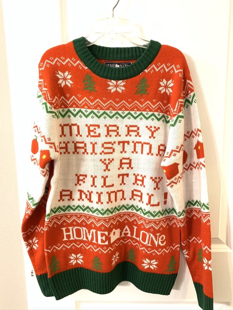 merry christmas home alone jumper