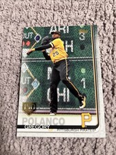 2019 Topps Series 1 150th Anniversary Gold Stamp #198 Gregory Polanco Pirates