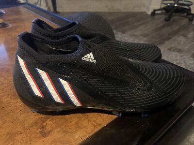 New Adidas Predator Edge.3 Laceless FG Soccer Cleats GV9859 Size Men 7 Women 8