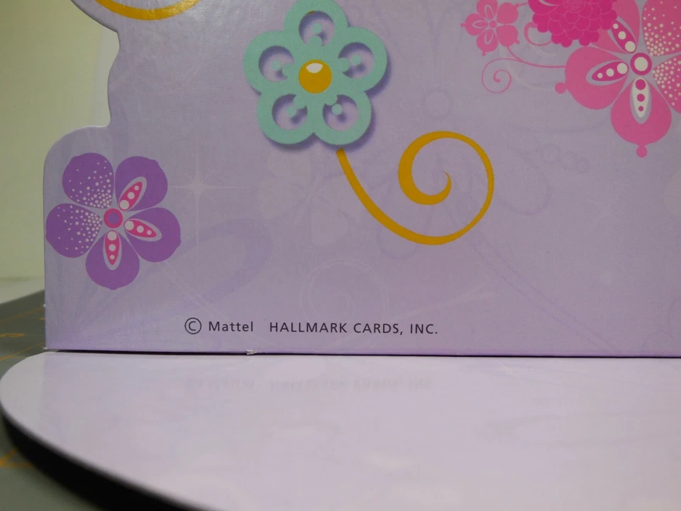 芭比女孩生日派对中心装饰 12.5 英寸芭蕾舞演员粉色紫色 — 第 3/4 张图片