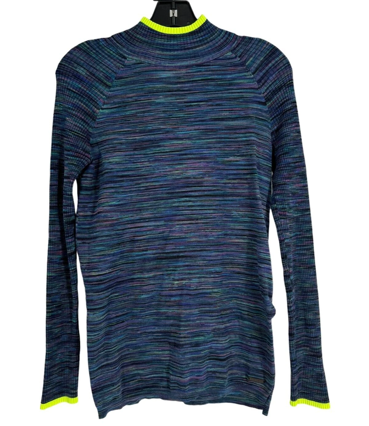 sweaty-betty mindy knitted space dye zipped back active sweater