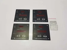 CONSILIUM MARINE SAL SD1-7 LABEL FOR SPEED & DISTANCE DISPLAY 701067 - LOT OF 4
