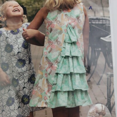Urban Princess Girls Dress Sze 2-8 w Doll Dress Sewing Pattern Olive Ann  Designs | eBay