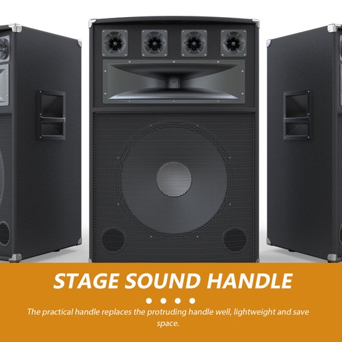 Iron Handle Speaker Side Speakers Accessories Handles Professional - Afbeelding 2 van 12