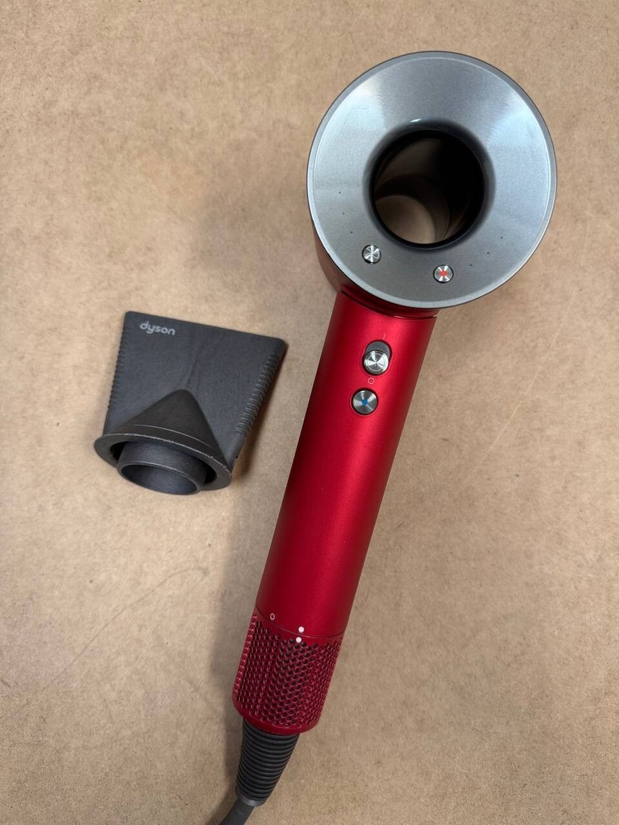 Dyson Supersonic HD07 – Genuine Dyson Dryer – Silver/Red