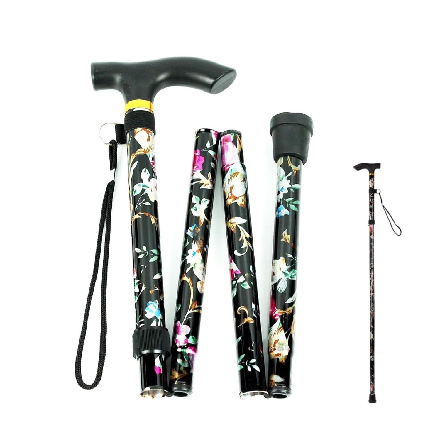 Floral Walking Stick,Bastone da passeggio donna Bastone da passeggio (K3a)