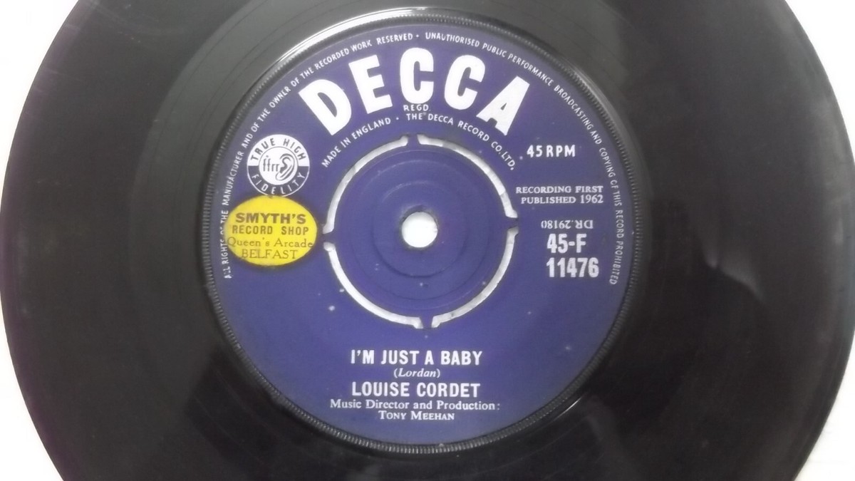 Louise Cordet 45 F 11476 Rare Single 7