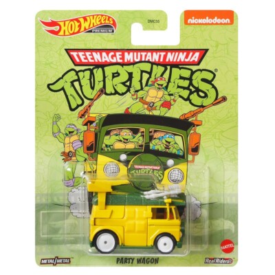 Hot Wheels Premium - Nickelodeon TMNT Party Wagon (BBGJR50) | eBay