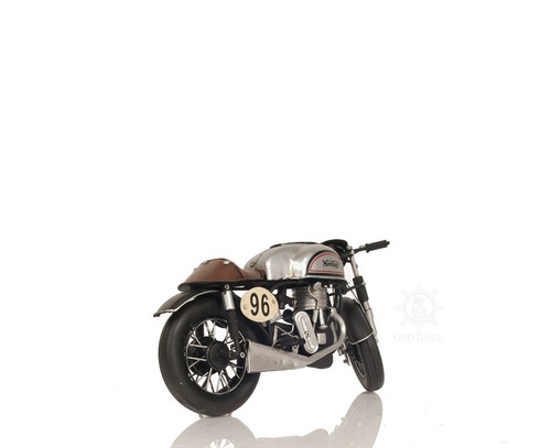 1952 Norton Manx 1:8 Metall Handarbeit Maßstab Modelleisen Modell Motorrad - Bild 3 von 16