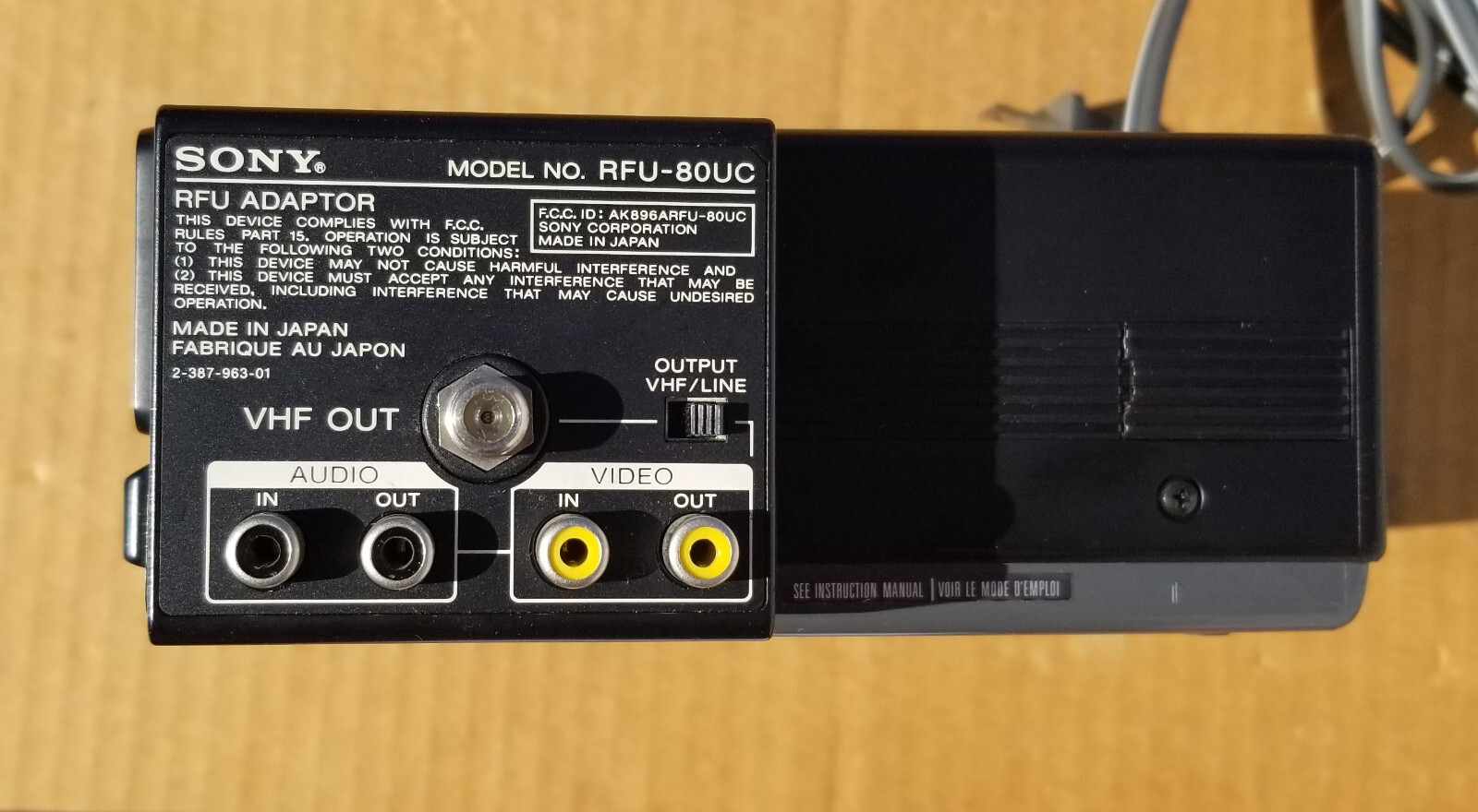 8mm Tape Video Cassette Recorder VCR Sony EVC8u eBay