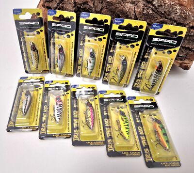 Spro Iris The Kid 48 4,8cm 6g 10 Farben 48mm Wobbler Gamakatsu Drillinge NEW OVP