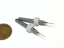 2 Pieces .35mm Micro Drill Bits 3D Printer Nozzle Cleaning PCB kit Extruder