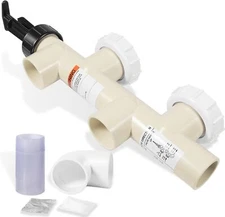 For (D.E.) & Sand Filters,263064 PVC Push Pull Slide Valve FNS Plus,Quad, FNSP24