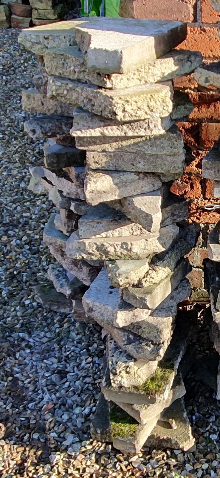 BROKEN PAVING SLABS FOR CRAZY PAVING OR RUBBLE. 17 PIECES eBay