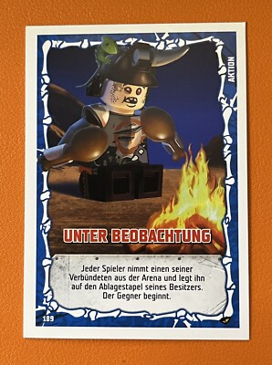 2019 Lego Ninjago - Under Observation Trading Card Game (German) #189