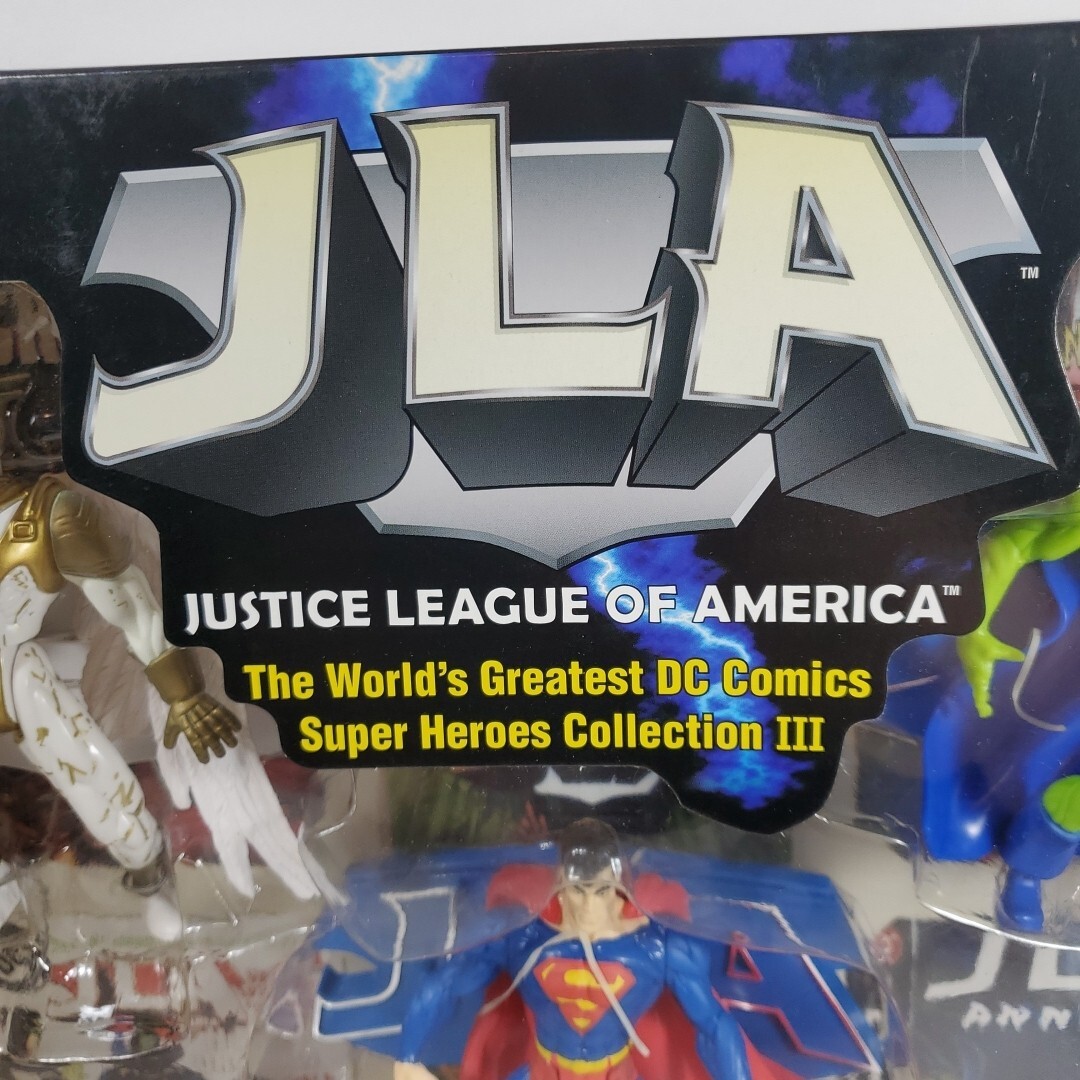 JLA Superheros Set 3 Boxed 5 Figure Collection Set DC Comics 1999