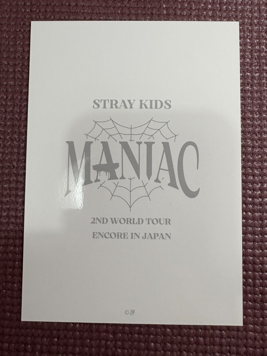 Stray Kids 2nd World tour MANIAC Encore in JAPAN Post card