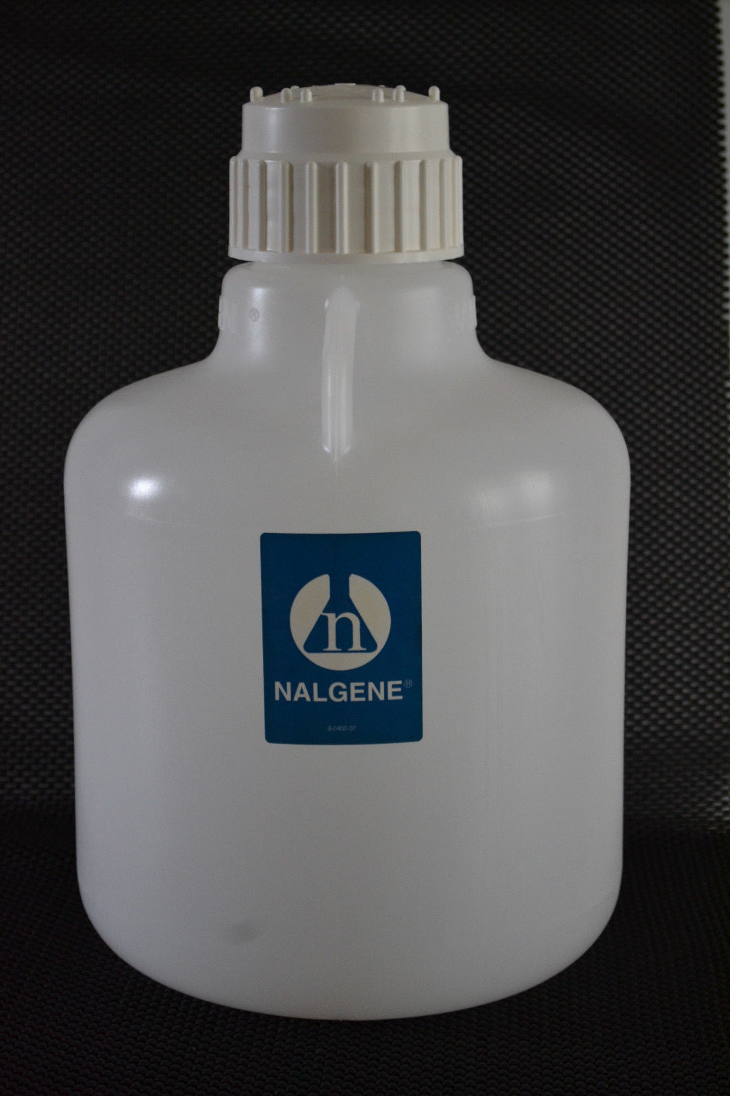 Nalgene 10L LDPE Carboy with Tubulation, 23020020, includes Cap