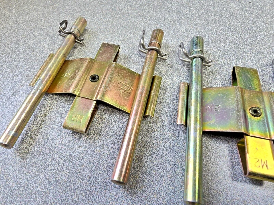 KIT PINZA FRENO DELANTERO TIPO M NUEVO ORIGINAL PORSCHE 911 ATE MUELLES PASADORES CLIPS Foto 2 de 4