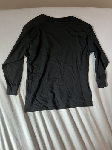 LA Pop Art Bowie David Bowie Drawn in Song Titles Long Sleeve Shirt Kid’s Large - Picture 7 of 7
