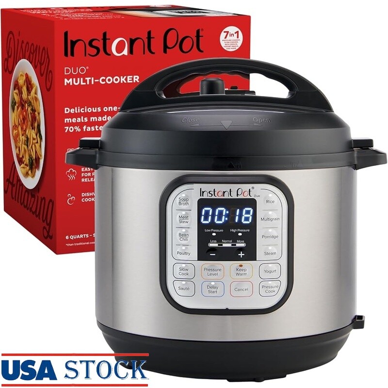 7-in-1 Electric Pressure Cooker Slow Rice Steamer Saut&eacute; Yog