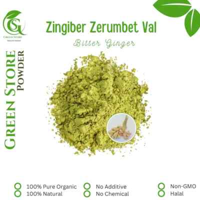 Organic Pure Powder Of Shampoo Ginger Bitter Ginger (Zingiber Zerumbet Val)