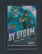 2021 Panini Absolute Football BY STORM Rookie RC # BST-12 Travis Etienne Jr.