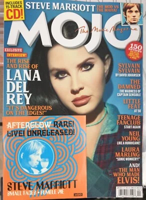 MOJO MAGAZINE-STEVE MARRIOTT CD “AFTERGLOW”-APRIL 2021-LANA DEL REY-IN STOCK