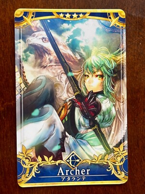 Fate Grand Order FGO Arcade Card Archer Atalante Final Ascension