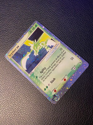 scyther ex pokemon card value (102/109) [EX: Ruby & Sapphire] Retreat Cost Pokemon EX Unseen Forces Uncommon