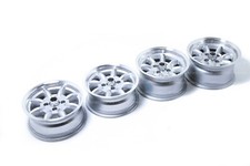 Wheel Set For Minilite Bmw 1502 1602 2002 Tii Vw Golf Mk1 Mk2 4x100 Staggered