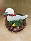1980s Avon Holiday Goose Gift Collection Wreath Centerpiece With Box — photo 3