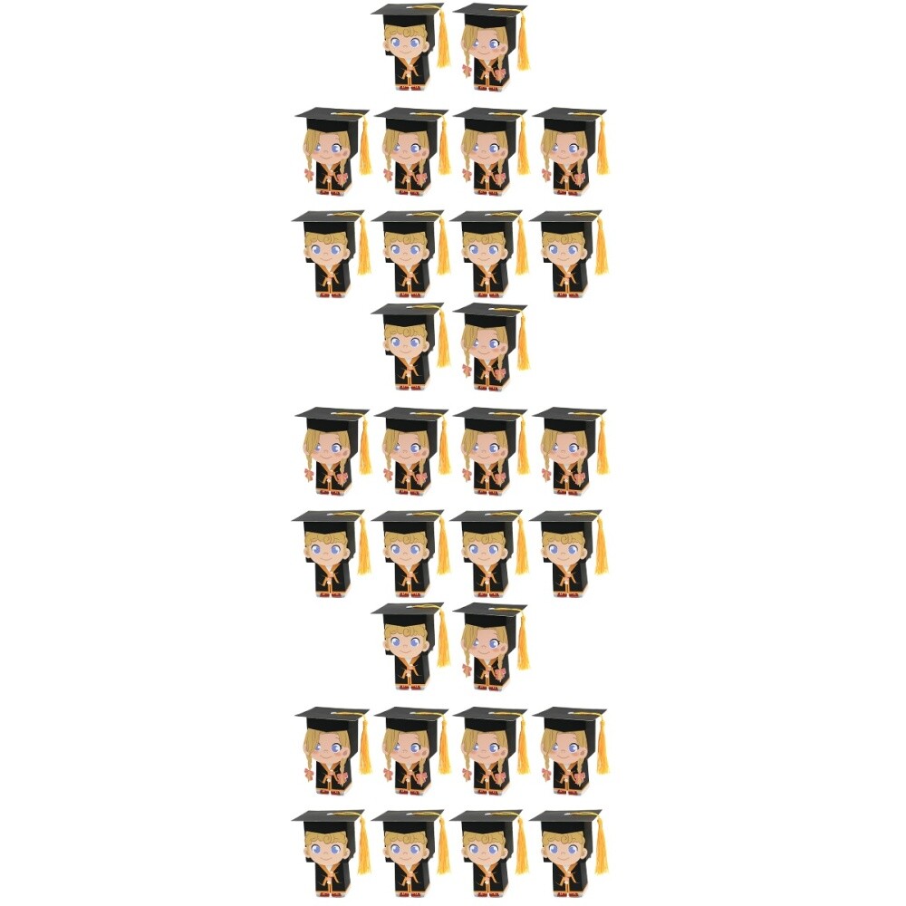 APL Confezione 3 Bomboniere Cappello Dottore Decorazioni La Stagione Di Chiusura