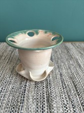 Studio Pottery Signed Toothbrush Toothpaste Holder