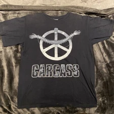 Vintage Carcass Heartwork 1993 Black Cotton All size S-345XL T-shirt HRT142