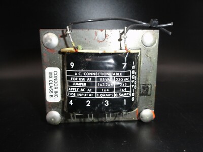 Power Transformer 115/230 Vac Condor 05-11083-0001 32Vac Output No Load (Qty 1)
