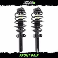 Front Pair Complete Struts Spring Assemblies for 2001-2008 Jaguar X-Type