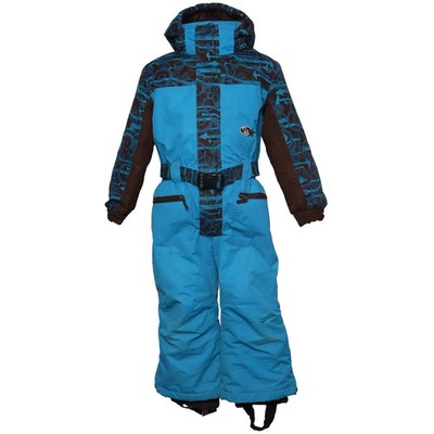 White Series, Outdoor Overall, Größe: 110, Blau/Braun, Polyester #Gcq