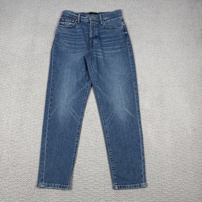 Lucky Brand Jeans Women s Drew Mom High Rise Taper Button Fly Size 2/26