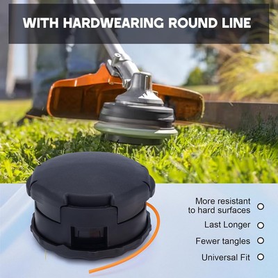 Trimmer Head For Echo SRM-225 SRM-230 Speed-Feed 400 High Quality String Trimmer