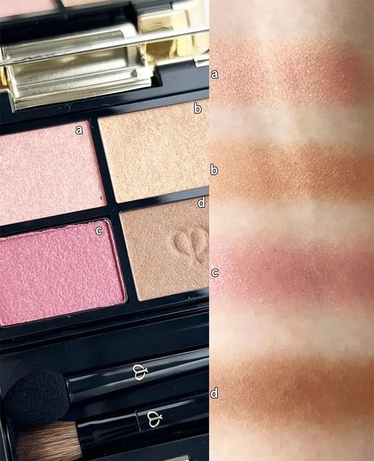 Cle de Peau Eye Color Quad 503 Sunwarmed Stones Eyeshadow Palette