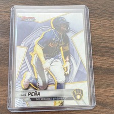 Topps Bowman's Best 2025 Luis Peña Milwaukee Brewers Top Prospects TP-24