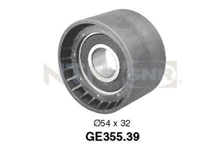 Umlenk FüHrungsrolle Zahnriemen SNR GE35539 FüR Opel Renault-image